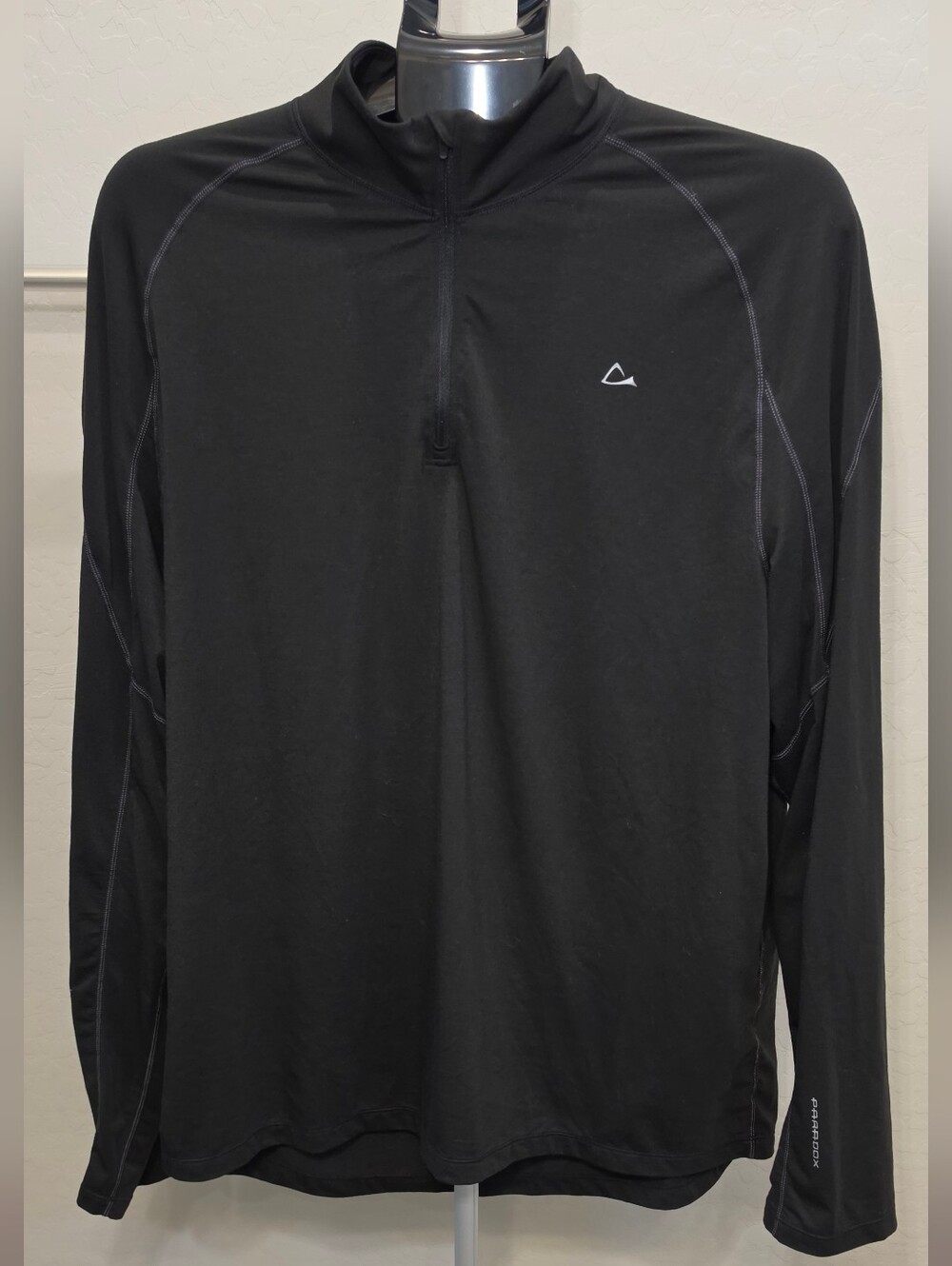 Paradox Men's Merino Blend 1/4 Zip Performance Base Layer Top 11% Merino Wool